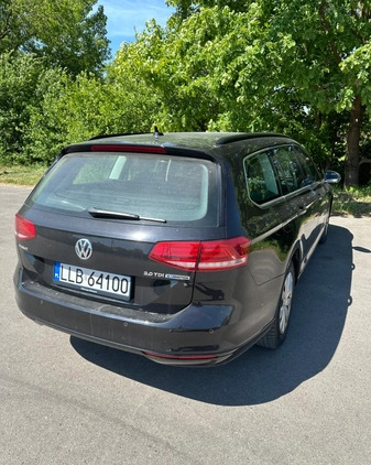 Volkswagen Passat cena 64900 przebieg: 239000, rok produkcji 2017 z Kock małe 56